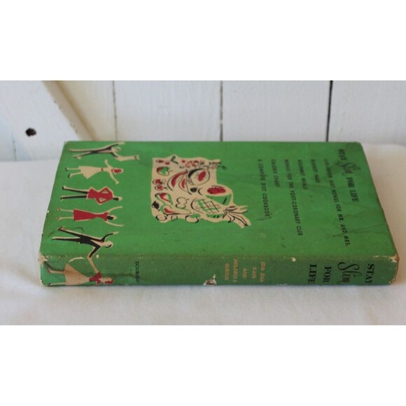 Vintage Stay Slim For Life Ida Jean Kaim Mildred B. Gibson Hardcover Book - Picture 6 of 7